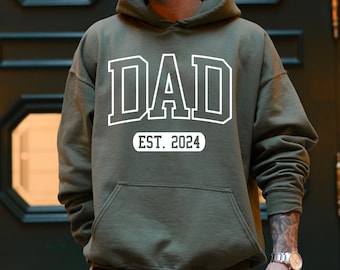 Dad Est 2026 Hoodie, Gift For Dad, Fathers Day Hoodie, Fathers Day Gifts,New Dad Hoodie, Cool Dad Hoodie, Best Dad Hoodie, Trendy Dad Hoodie