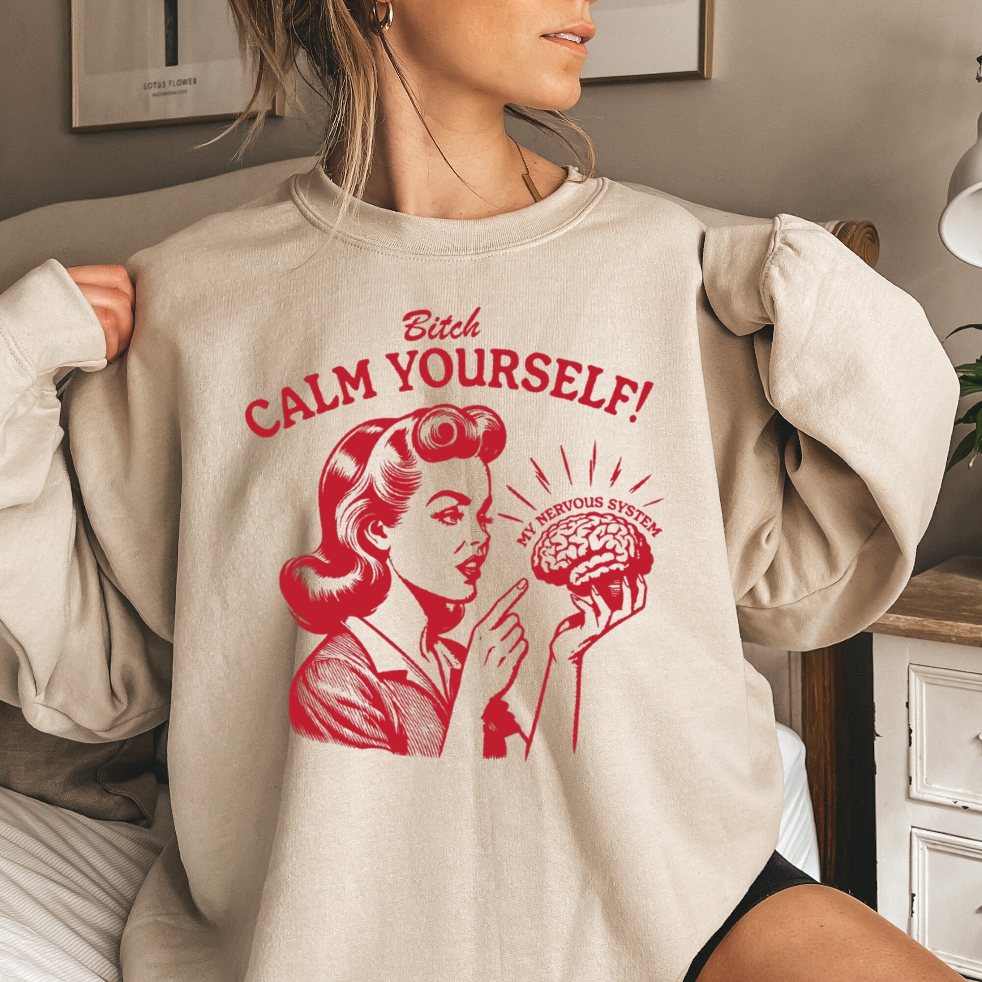 50s Vintage Sweat - Etsy