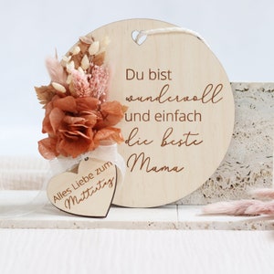 Muttertags Geschenk Trockenblumen beste Mama personalisiert Muttertag Geschenk zum Muttertag Geschenke für mama Geburtstag Mama Idee