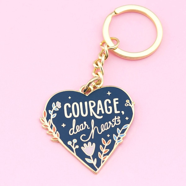 Courage Keychain | Narnia keychain, enamel pin