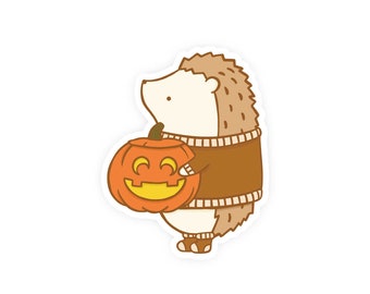 Henrietta Pumpkin Vinyl Sticker