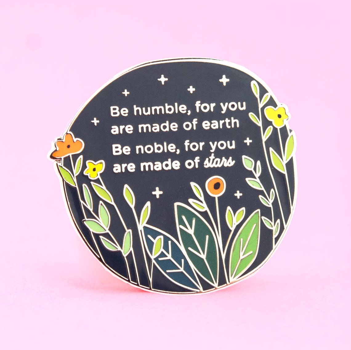 Made of Stars Pin Enamel Pin Quote Pin Proverb Pin Etsy