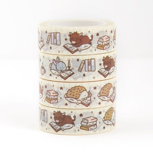 Reading Critters Washi Tape