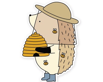 Henrietta Beekeeper Vinyl Sticker