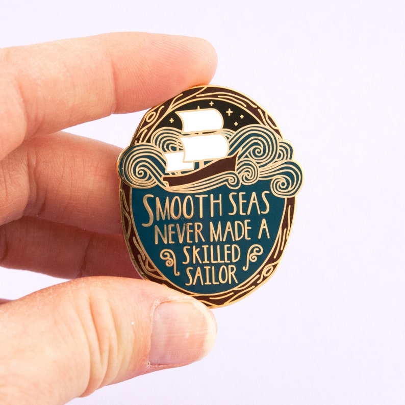 Ship Pin Lapel pin pin badge enamel pin enamel pins | Etsy