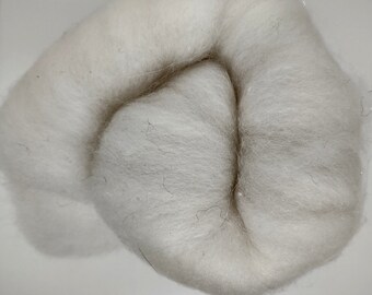 Perle Merino Kammzug mit Seide - Spinnen