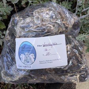 Washed Wensleydale Wool Locks - 1 pound - Natural Colored