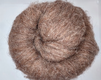 Kardamom Merino Wolle Kammzug - Spinnen