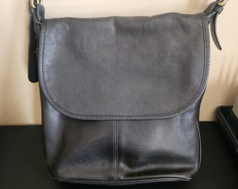 Vintage COACH 4115 Black Leather Soho Whitney Shoulder Bag - Etsy
