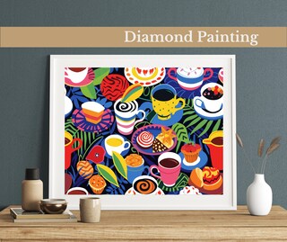 Yeesam Art Paintings Mini Set Dipingere Con I Numeri 15x20cm (6 Pezzi) - Ingressi Yeesam Art By Numbers