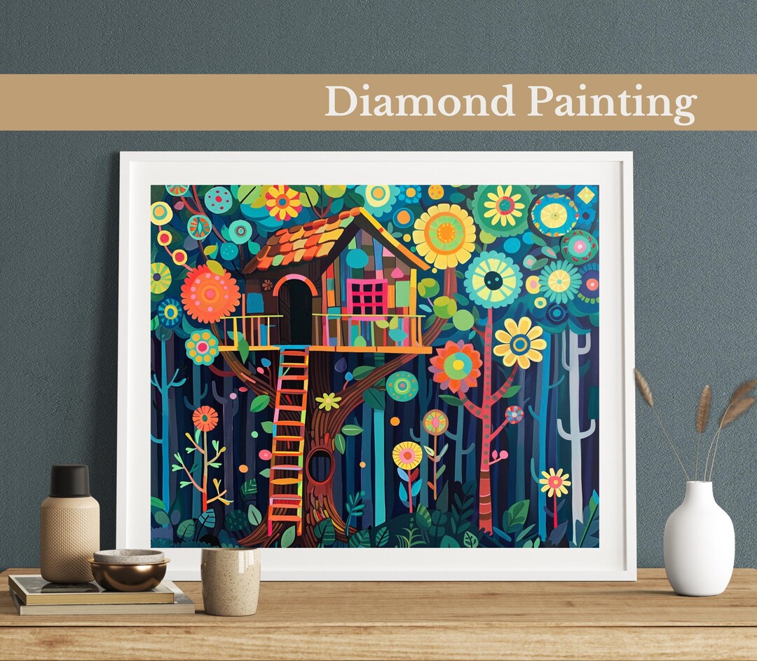 Peinture diamant 5D bricolage par kits numériques, Cameroon