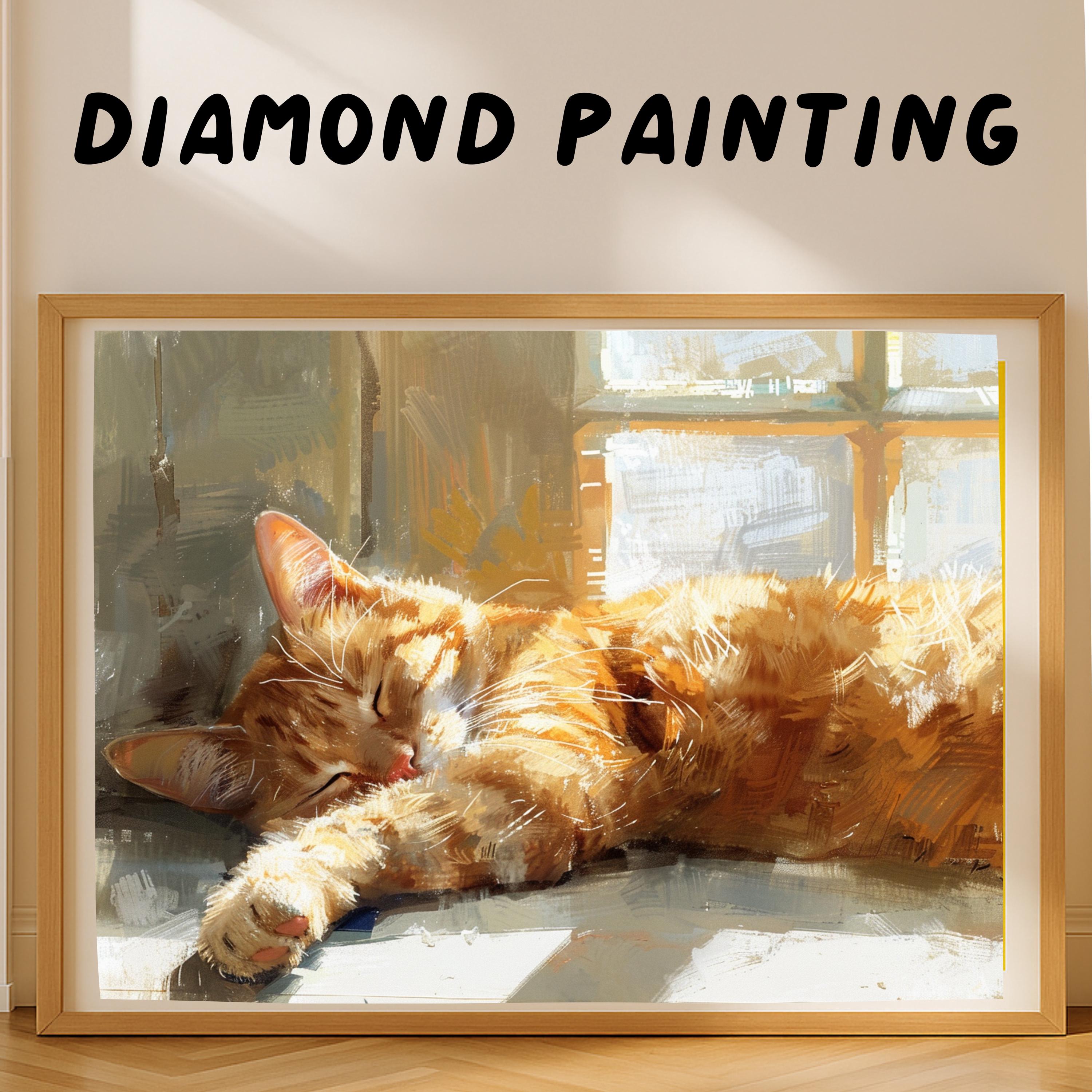 Ragdoll Cat 5D Diamond Painting Kit - 16x20 Inch, Round Diamonds, DIY Art Craft For Adults & Kids, Home Decor Gift - View #5