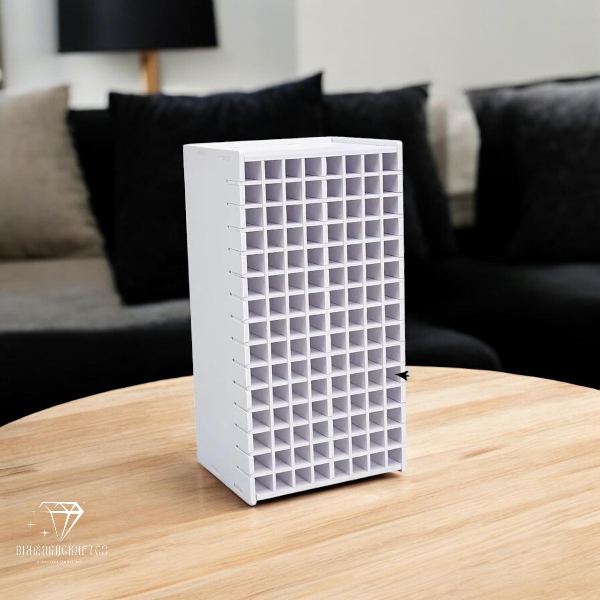 Diamant-Malerei Aufbewahrungstablett Set – 6 Tabletts Mit Deckel, 2-in-1 Organizer & Arbeitsbehälter