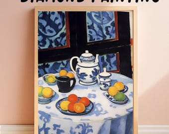 Matisse Still Life Diamond Painting Kit: DIY Gem Art
