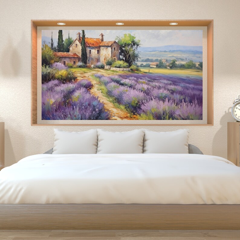 French Countryside Diamond Painting Kit, Style, DIY Art for