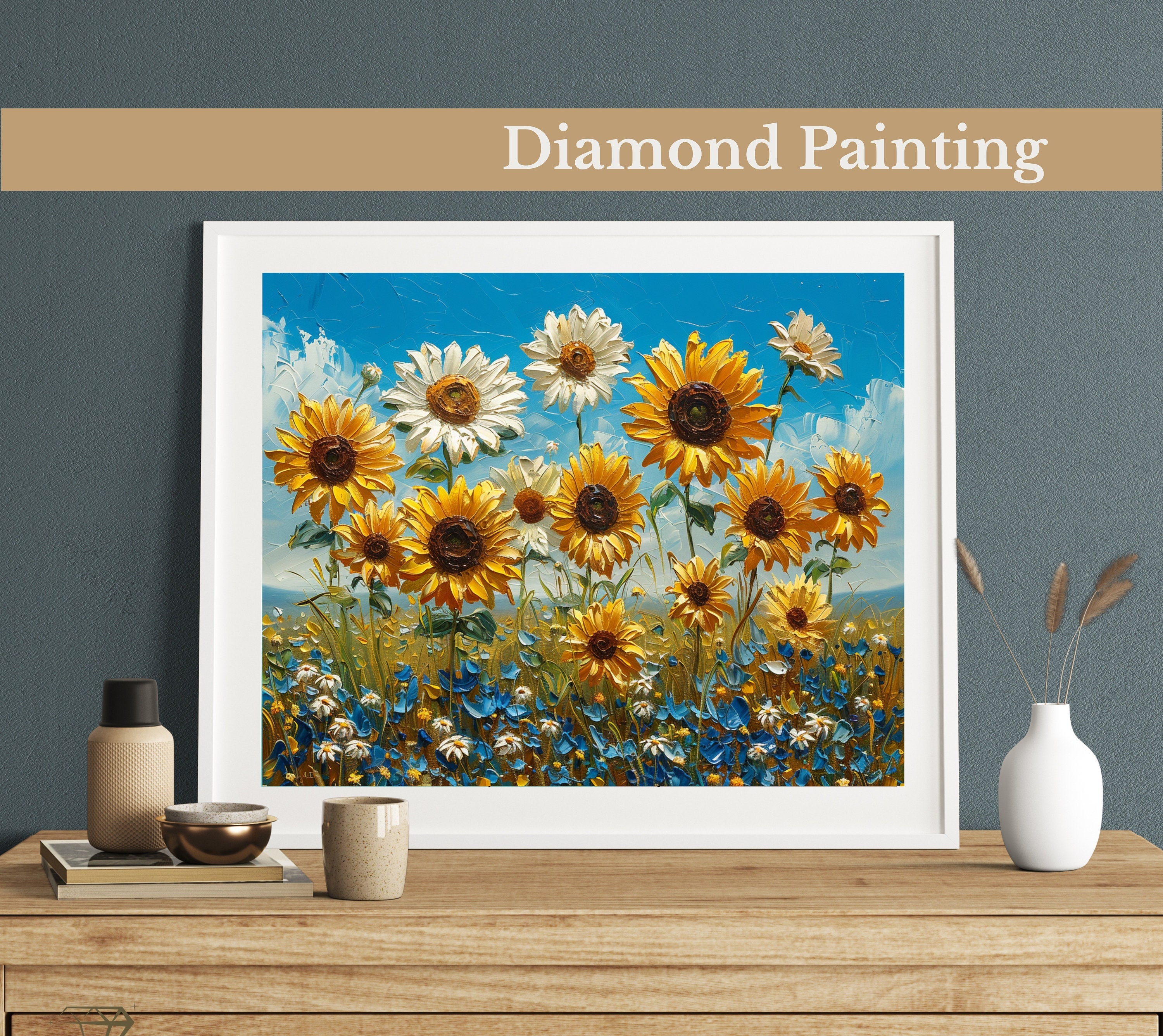 DIY Diamond Painting Ciondolo con catena, quadri per pittura a diamante, kit creativo per pittura a diamante 5D, kit di arazzo da parete per finestre, pareti, ingresso, giardino, decorazione 19 meduse