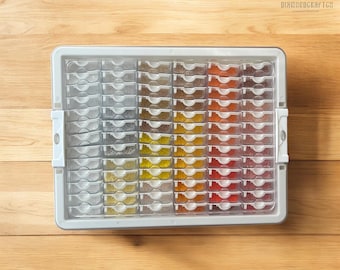 Drill Containers for Diamond Painting Tool Accessories - 42/50/78 Grids Storage Box for Beads & Crafts, Ideal Organization Solution