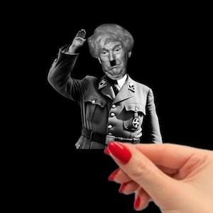 Anti Trump AGOLF Twittler Vinyl Sticker, Custom Water Resistant 4”x2.5” Sticker