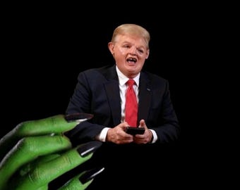 Adesivo in vinile anti Trump e anti MAGA, resistente all'acqua, 4 pollici
