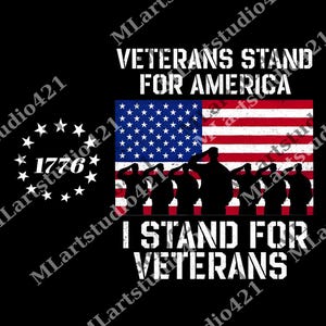 Veteran png, Veterans Stand For America png, I Stand For Veterans png, 4th of July png, American Veteran png, Memorial Day