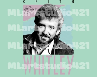 Vintage Keith Withley PNG, Musiklegende PNG, Classic Country PNG, Keith Withley Tribute PNG, Geschenkfan, Für Mann und Frau