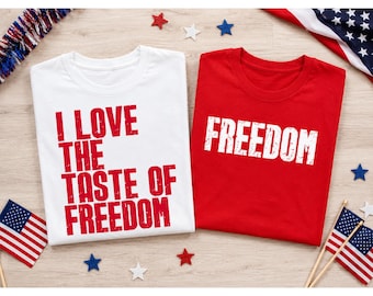 Me encanta el sabor de la libertad Libertad PNG, descarga digital patriótica, gráfico del 4 de julio