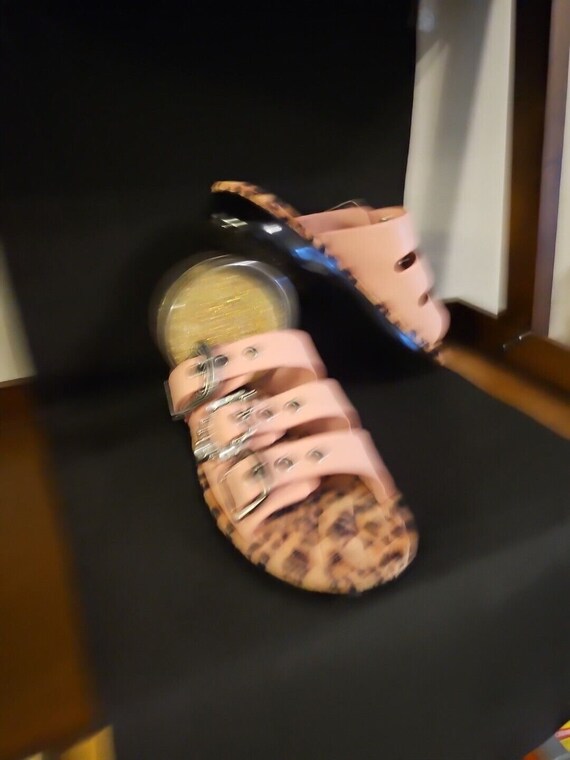 Marc jacobs emerson pink sport sandals slide buck… - image 4