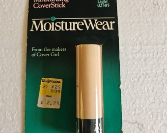 V5g 80s covergirl moisture wear moisturizing cover stick light nos