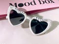 Personalized Bride To Be Sunglasses,Bride Sunglasses,pearl sunglasses bride,Bride Heart Sunglasses,Bridal Shower,Bachelorette Sunglasses product logo