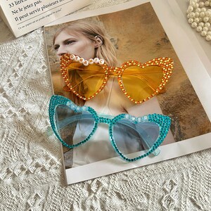 Customization Pearl glasses, Bridal sunglasses, Bridal sunglasses, bridesmaid glasses