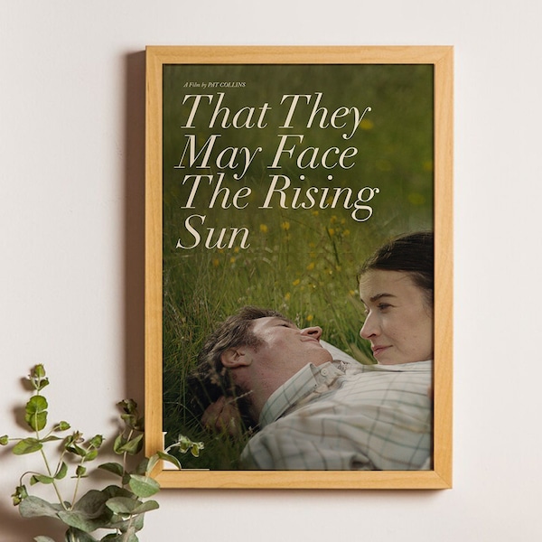 That They May Face the Rising Sun Movie Poster, Canvas Poster Printing, Classic Movie Poster, Wall Art for Room Decor, Poster Gift, Unframed