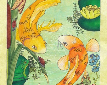 Koi Giclée Print