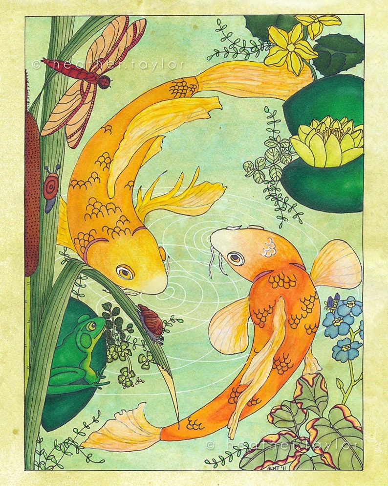 Koi Giclée Print image 1