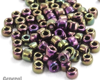 #JFJ011 11//0 Metallic Cerise Iris Japanese Seed Bead 20 gm