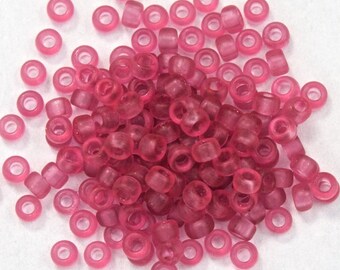 15//0 Matte Ruby Japanese Seed Bead 20 gm #JOO002