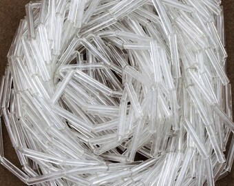 40 grams #CBG015 30mm Crystal AB Bugle