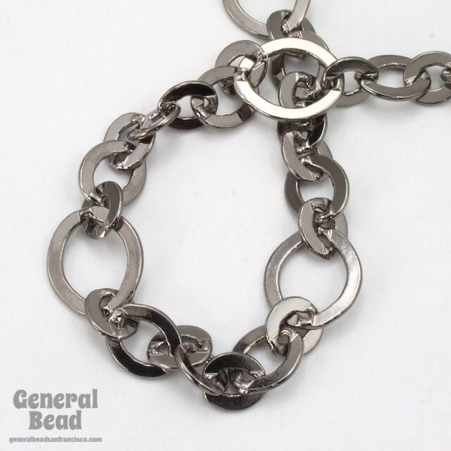 Antique Brass 2mm x 1mm Delicate Cable Chain CC180