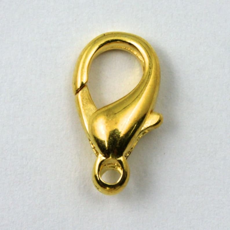 13mm Gold Tone Lobster Clasp #CLA011