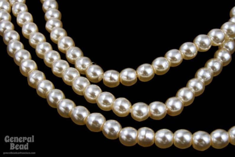 #GPG001 600 Pcs 2mm Cultura Glass Pearl