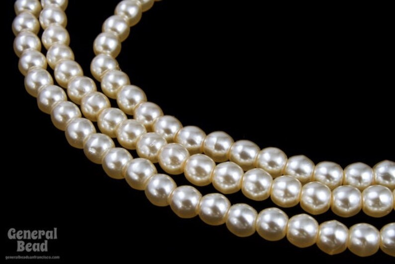 #GPG001 600 Pcs 2mm Cultura Glass Pearl