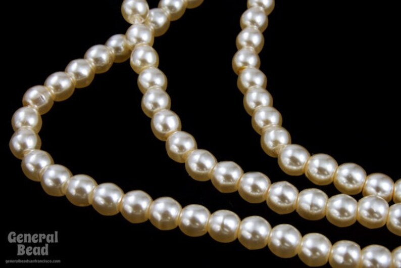 #GPG001 600 Pcs 2mm Cultura Glass Pearl