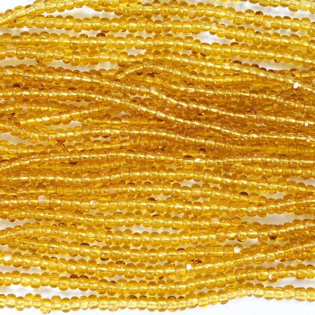 9/0 Charlotte 3Cut Preciosa Czech Met Gold Iris Glass Seed Beads-full Hank 9/0 Charlotte 3Cut Preciosa Czech Met Gold Iris Glass Seed Beads-full Hank