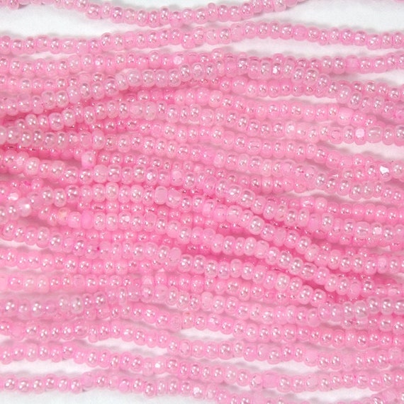 size 8 1 kg Pink ceylon glass Seed Beads