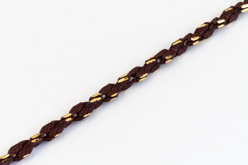3mm BrownGold Rope Chain #CC133