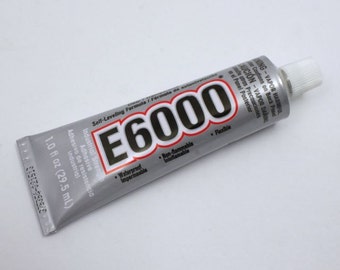 E-6000 Adhesive (3.7 oz, 1 oz, .18ml)
