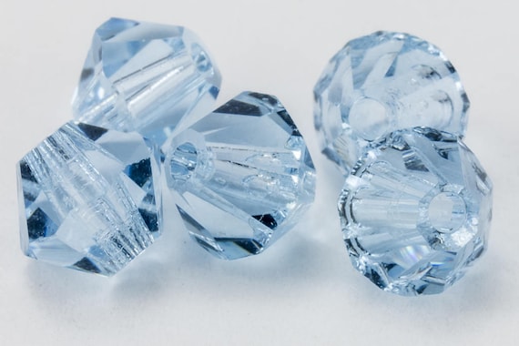 Swarovski Crystal Alexandrite Bicone 5328 Beads; 4mm or 6mm; COLOR CHANGING RARE
