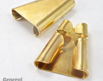 27mm Gold Tone Bolo Slide (2 Pcs) #3469
