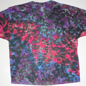 Adult 4XL 100 percent Cotton Tie Dyed Krinkle T-Shirt #316 Authentic Phillip Brown Design