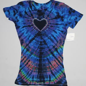 Medium Women&#39;s 100 percent combed cotton Tie Dyed RVCA Top #390 Best Gift Fast Shipping