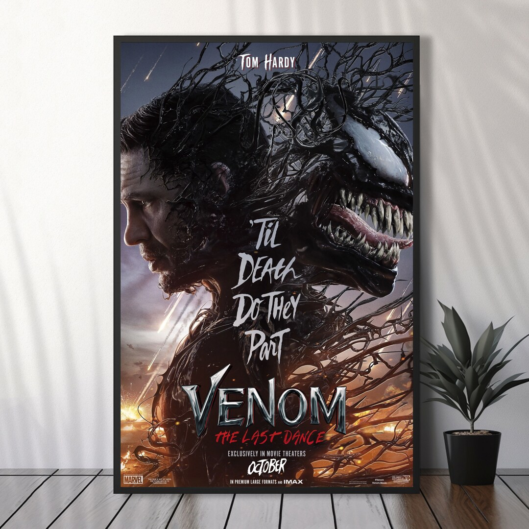 Venom the Last Dance Movie Poster/canvas Poster/home Decor/room Decor